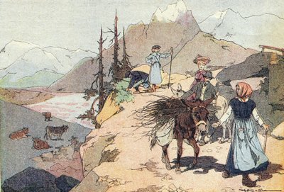 A la montaña, en Imagier de l