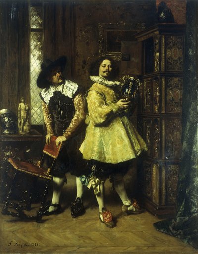 Los conocedores, 1883 de Ferdinand Roybet