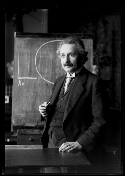 Foto de Albert Einstein (1879-1955) de Ferdinand Schmutzer