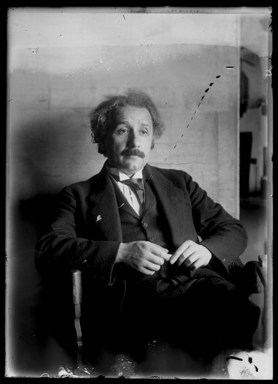 Foto de Albert Einstein (1879-1955) de Ferdinand Schmutzer