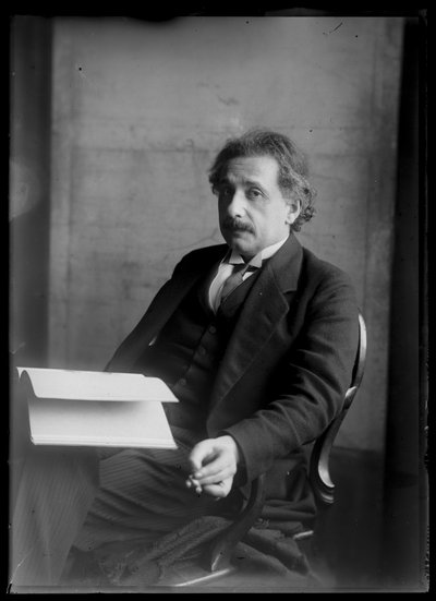 Foto de Albert Einstein (1879-1955) de Ferdinand Schmutzer
