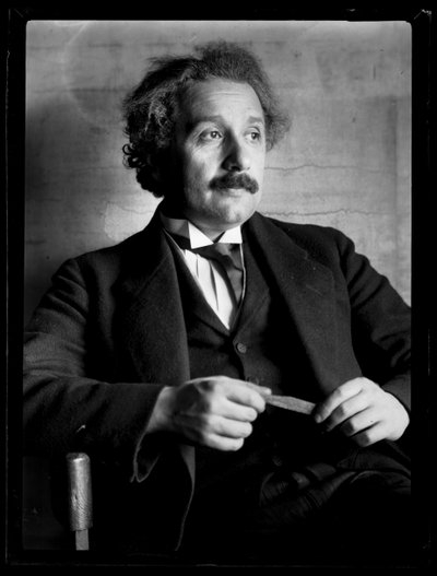 Foto de Albert Einstein (1879-1955) de Ferdinand Schmutzer
