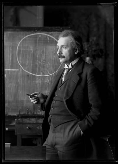 Foto de Albert Einstein (1879-1955) de Ferdinand Schmutzer