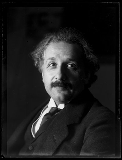 Foto de Albert Einstein (1879-1955) de Ferdinand Schmutzer