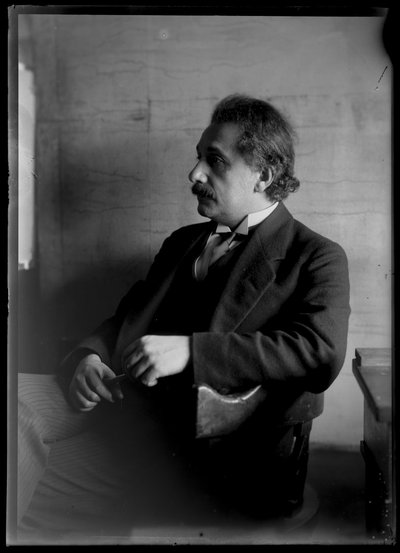 Foto de Albert Einstein (1879-1955) de Ferdinand Schmutzer