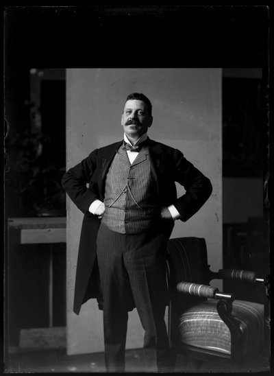 Foto de Charles Wittgenstein (1847-1913) de Ferdinand Schmutzer