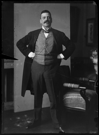 Foto de Charles Wittgenstein (1847-1913) de Ferdinand Schmutzer