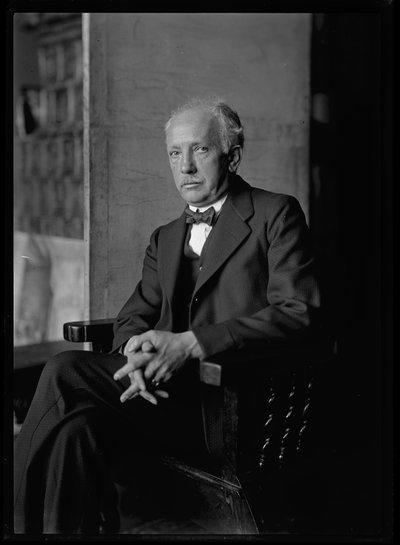 Foto de Richard Strauss (1864-1949) de Ferdinand Schmutzer