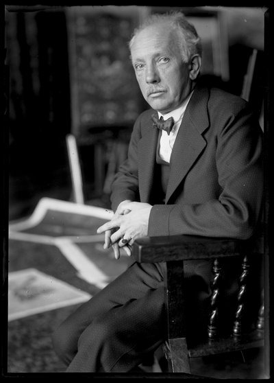 Foto de Richard Strauss (1864-1949) de Ferdinand Schmutzer