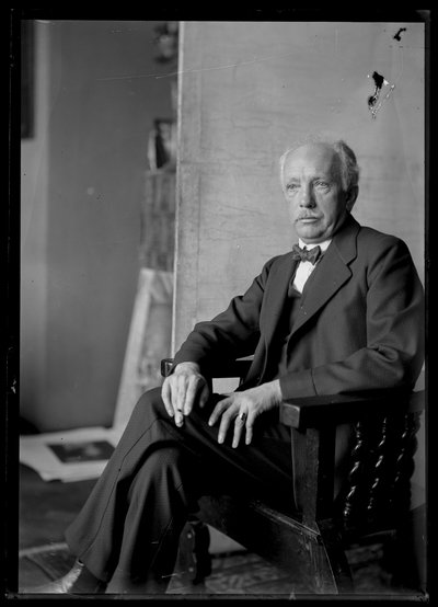 Foto de Richard Strauss (1864-1949) de Ferdinand Schmutzer