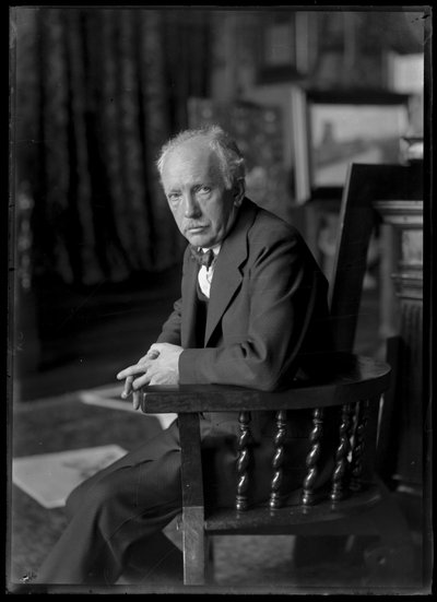 Foto de Richard Strauss (1864-1949) de Ferdinand Schmutzer