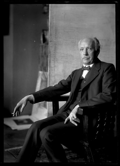 Foto de Richard Strauss (1864-1949) de Ferdinand Schmutzer
