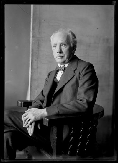 Foto de Richard Strauss (1864-1949) de Ferdinand Schmutzer