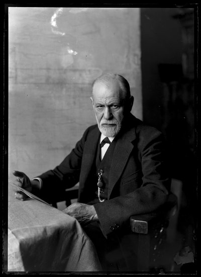 Foto de Sigmund Freud (1856-1939) de Ferdinand Schmutzer