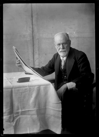 Foto de Sigmund Freud (1856-1939) de Ferdinand Schmutzer