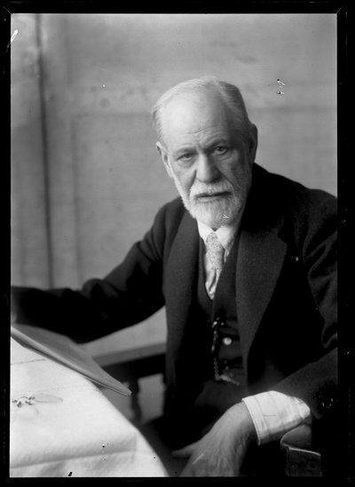 Foto de Sigmund Freud (1856-1939) de Ferdinand Schmutzer