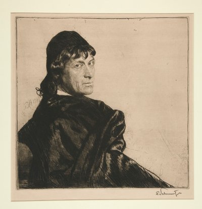 Estudio de retrato de Ferdinand Schmutzer