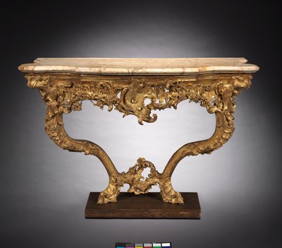 Mesa consola, c.1765 de Ferdinand Tietz