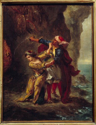 La novia de Abydos. Ilustración del libro de George Gordon Byron 