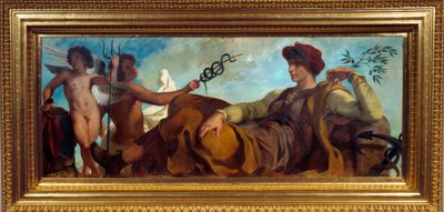 Alegoría de la Industria de la Pintura de Ferdinand Victor Eugene Delacroix