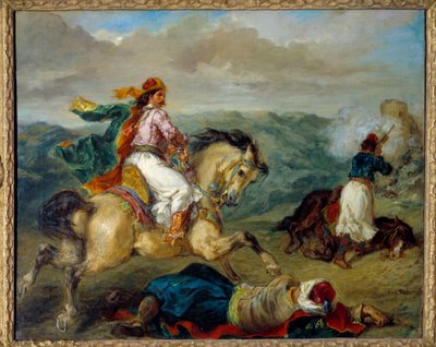Un episodio de la guerra en Grecia de Ferdinand Victor Eugene Delacroix