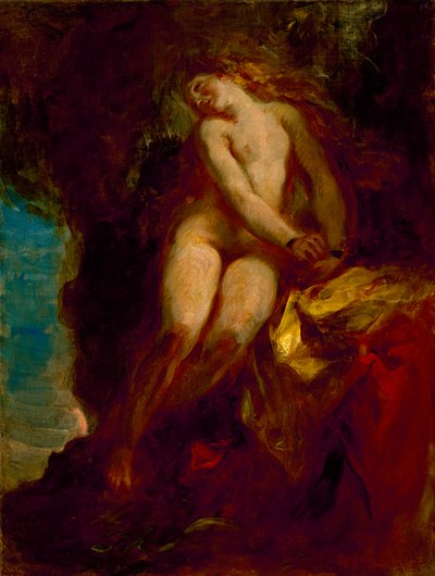 Andrómeda de Ferdinand Victor Eugene Delacroix