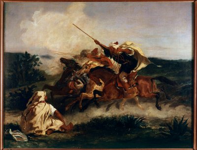 Fantasía árabe de Ferdinand Victor Eugene Delacroix