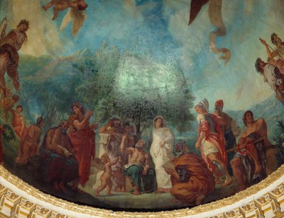 Descenso a los Limbos: el grupo de ilustres de Ferdinand Victor Eugene Delacroix