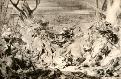 La Batalla de Dreux, 1913 de Ferdinand Victor Eugene Delacroix