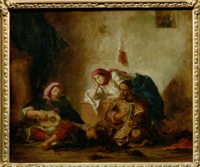Musiciens juifs de Mogador - Músicos judíos de Mogador ... de Ferdinand Victor Eugene Delacroix