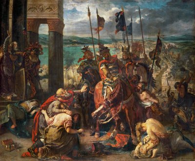Toma de Constantinopla por los cruzados - ... de Ferdinand Victor Eugene Delacroix