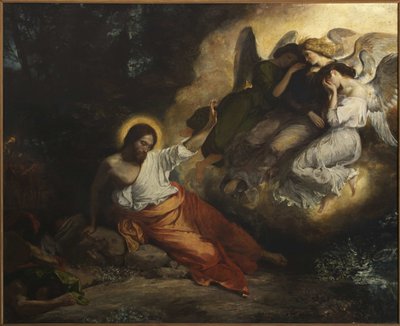 La agonía en el jardín, 1826 de Ferdinand Victor Eugene Delacroix