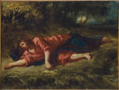 La agonía en el jardín, c.1849 de Ferdinand Victor Eugene Delacroix
