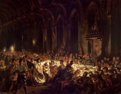El asesinato del obispo de Lieja de Ferdinand Victor Eugene Delacroix