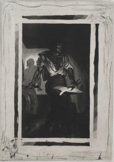El Herrero de Ferdinand Victor Eugene Delacroix