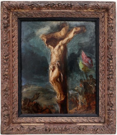 La Crucifixión de Ferdinand Victor Eugene Delacroix