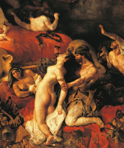 La muerte de Sardanápalo de Ferdinand Victor Eugene Delacroix
