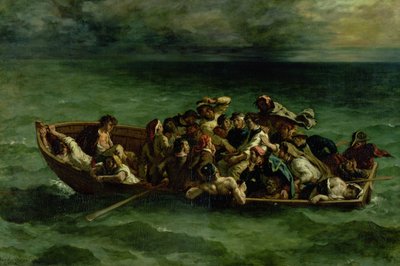 El naufragio de Don Juan de Ferdinand Victor Eugene Delacroix