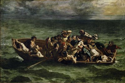 El naufragio de Don Juan de Ferdinand Victor Eugene Delacroix