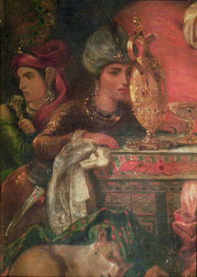 La muerte de Sardanapal ... de Ferdinand Victor Eugene Delacroix