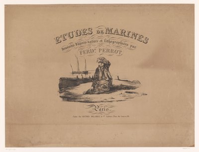 Página web para la elaboración de estudios sobre el medio ambiente
Studies van schepen (título de la serie)
Estudios marinos, dibujados del natural y litografiados por Ferdd. Perrot (título de la serie en el objeto) de Ferdinand Victor Perrot