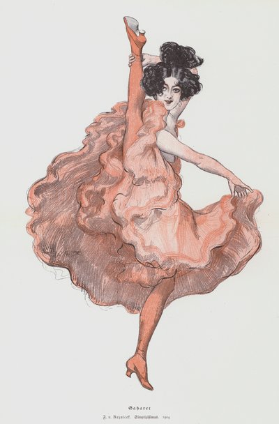 Cabaret, 1904 de Ferdinand von Reznicek