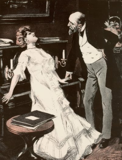 El intendente. (...) Pero antes de contratarla, deben... de Ferdinand von Reznicek