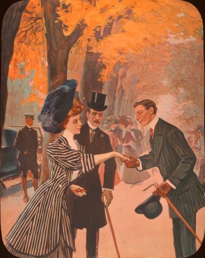 El saludo de Ferdinand von Reznicek