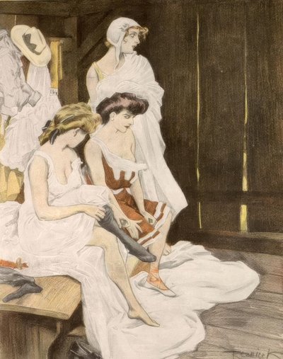 ¿Oyes? Ahora silba Rheingold, seguro que se pone el traje de baño. de Ferdinand von Reznicek