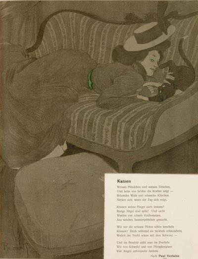 Gatos de Ferdinand von Reznicek