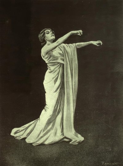 Bailarina dormida de Ferdinand von Reznicek