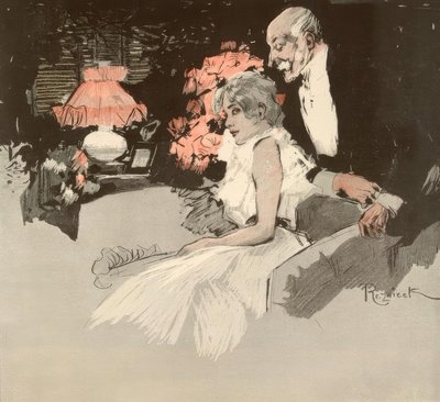 Variola vaccina. / Señorita Lilly, tiene encantadores... de Ferdinand von Reznicek
