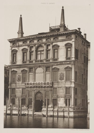 Palacio Concina de Ferdinando Ongania