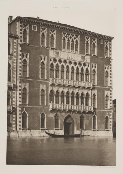 Palacio Foscari de Ferdinando Ongania